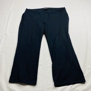 Maurices Pants Womens Size 3X Plus Black Stretch Straight Pull On Pockets Career
